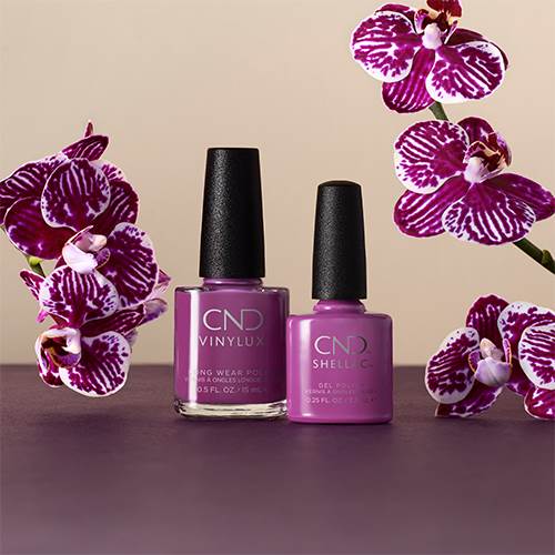 SMALTO CND VINYLUX Orchid Canopy